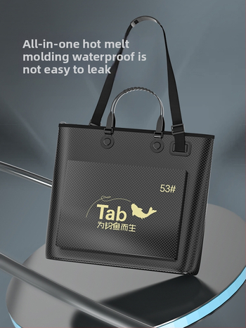 Vízálló horgász táska és felszerelés tároló táska — anyag: selyem virág