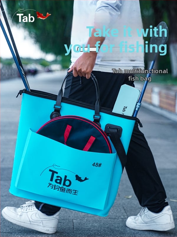 Vízálló horgász táska és felszerelés tároló táska — anyag: selyem virág