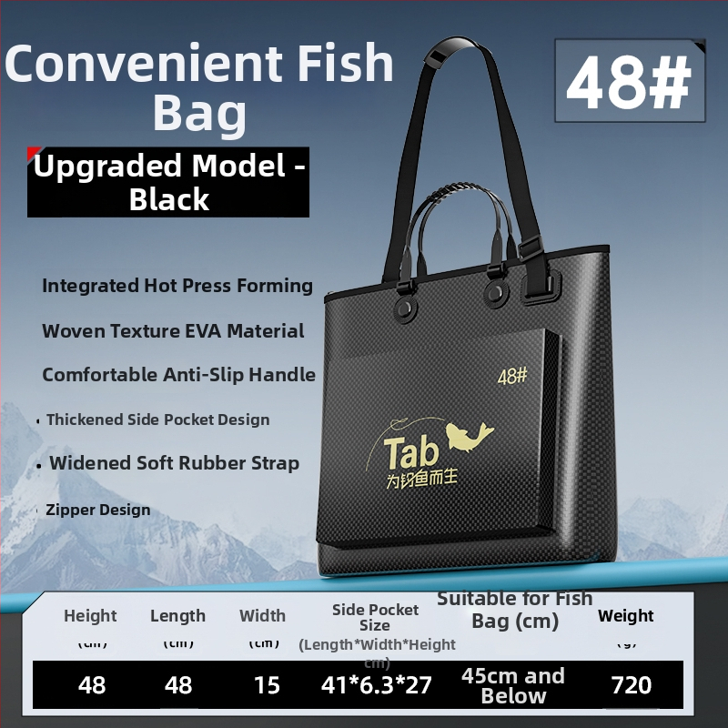 Vízálló horgász táska és felszerelés tároló táska — anyag: selyem virág