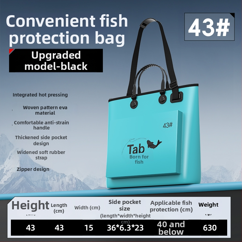 Vízálló horgász táska és felszerelés tároló táska — anyag: selyem virág