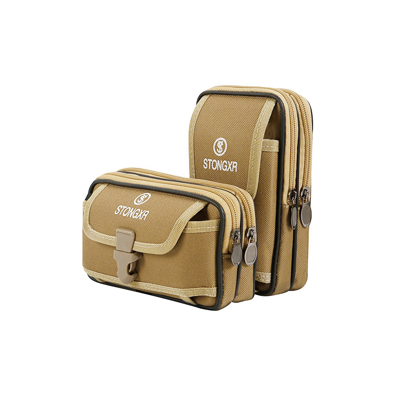 Ανδρικό τσαντάκι μέσης από καμβά – επιχειρηματικό στιλ, για ζώνη, αναπνεύσιμο, ανθεκτικό στη φθορά, χειμερινή έκδοση 2022