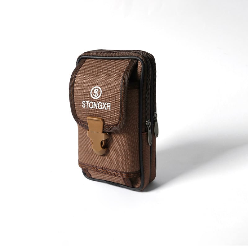 Geantă de talie din pânză pentru bărbați – stil business, purtare la curea, respirabilă, rezistentă la uzură, iarnă 2022