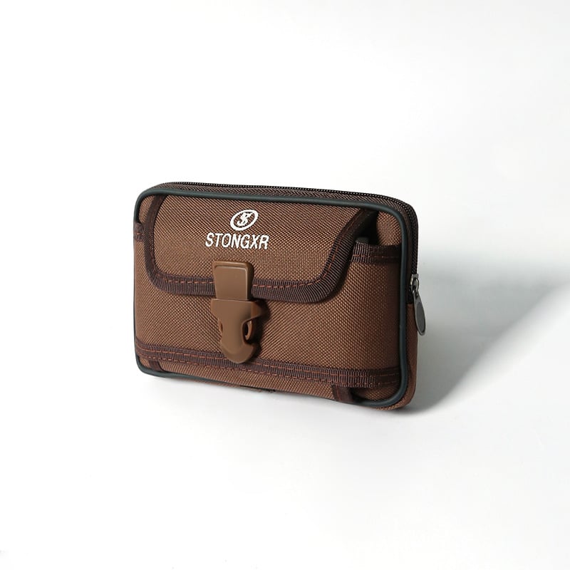 Geantă de talie din pânză pentru bărbați – stil business, purtare la curea, respirabilă, rezistentă la uzură, iarnă 2022