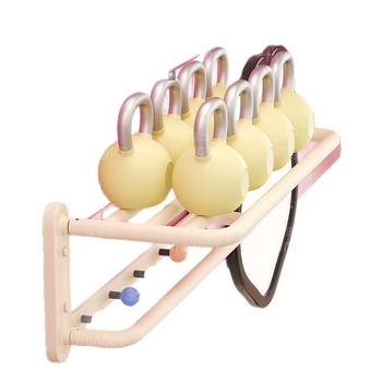 Dopamine Cream Style Стойка за кърпи – анодизиран Space алуминий, 1 слой, носеща тежест 10, Китайски стил, съхранение