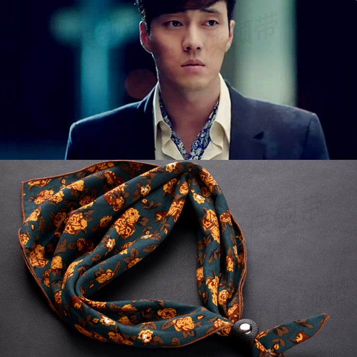 Šal od poliestera i pamuka, karikatura uzorak, super širok, trendovski stil