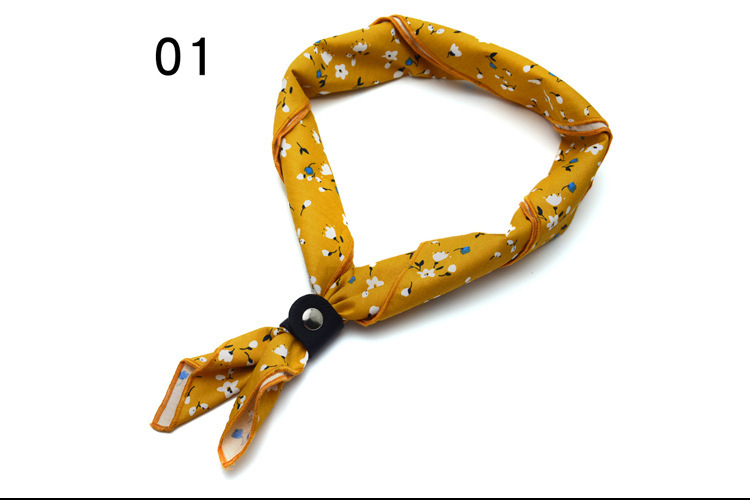 Šal od poliestera i pamuka, karikatura uzorak, super širok, trendovski stil