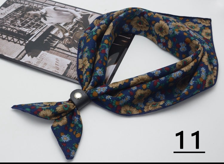 Šal od poliestera i pamuka, karikatura uzorak, super širok, trendovski stil