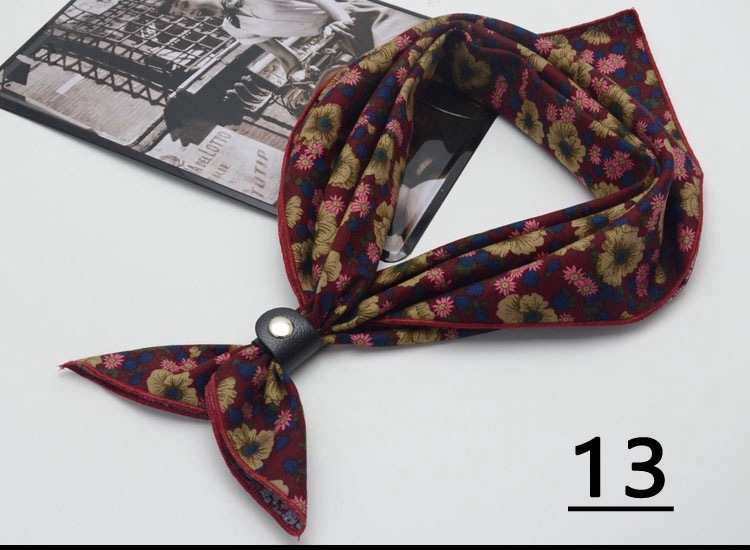 Šal od poliestera i pamuka, karikatura uzorak, super širok, trendovski stil