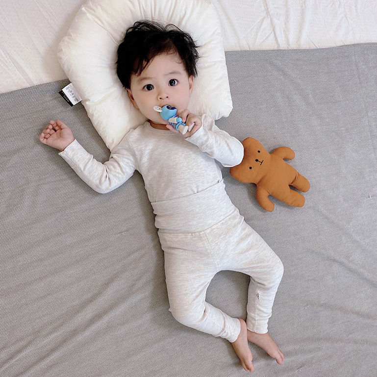 Set termic din bumbac pentru iarnă, model desen animat, 96–100% bumbac, gros, menține căldura