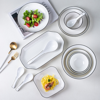 Vas porțelan japonez, formă rotundă, compatibil cu microunde, finisaj sub glazură