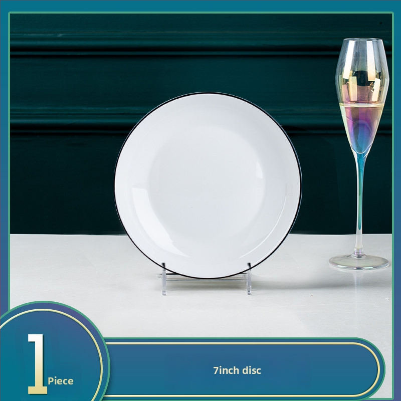 Vas porțelan japonez, formă rotundă, compatibil cu microunde, finisaj sub glazură