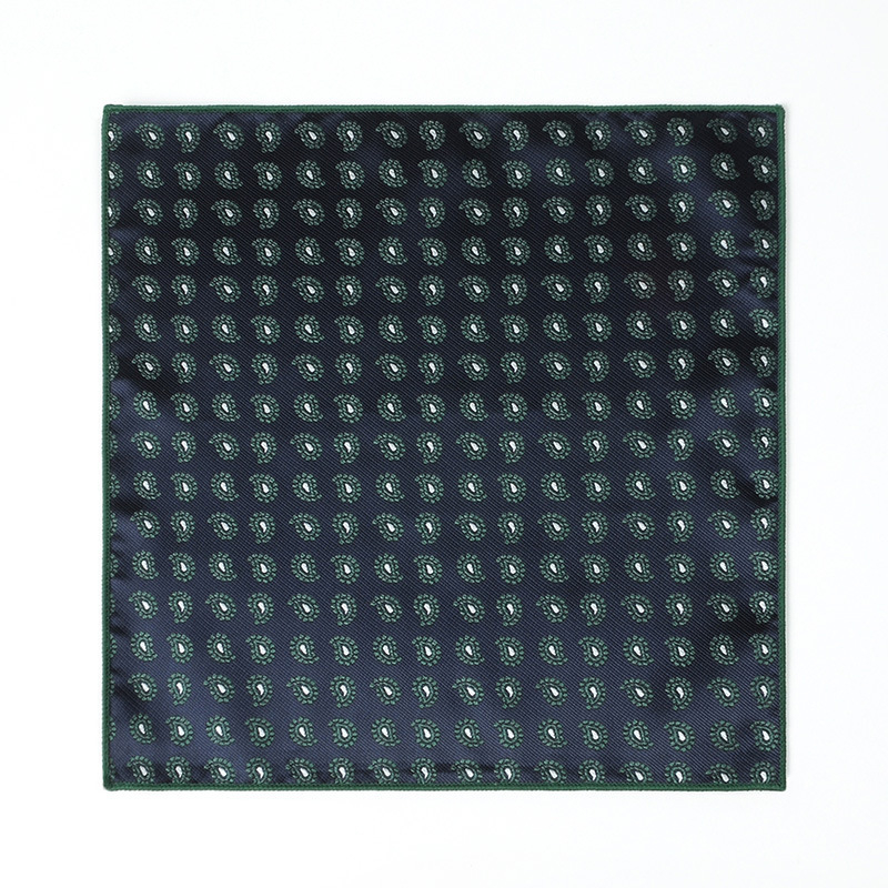 Set trei piese pentru bărbați, pentru afaceri: cravată, papion, batistă în model Paisley Jacquard