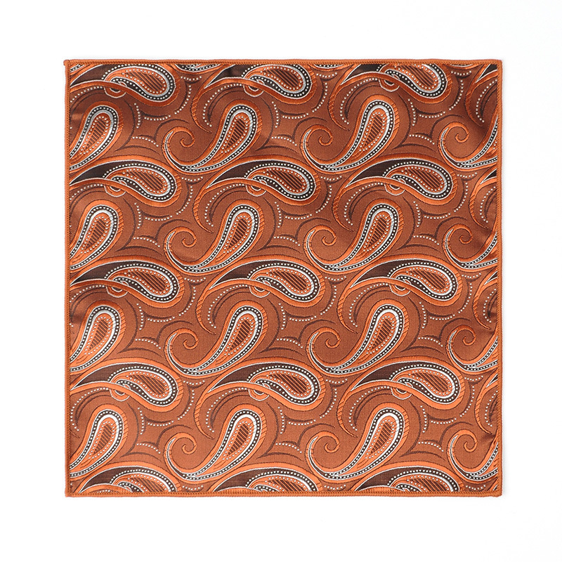 Set trei piese pentru bărbați, pentru afaceri: cravată, papion, batistă în model Paisley Jacquard