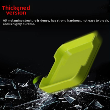 Vas melamină – în formă de extraterestru, model monocrom, finisaj glazurat, imprimare logo și posibilitate de personalizare, pentru adulți, stil simplu