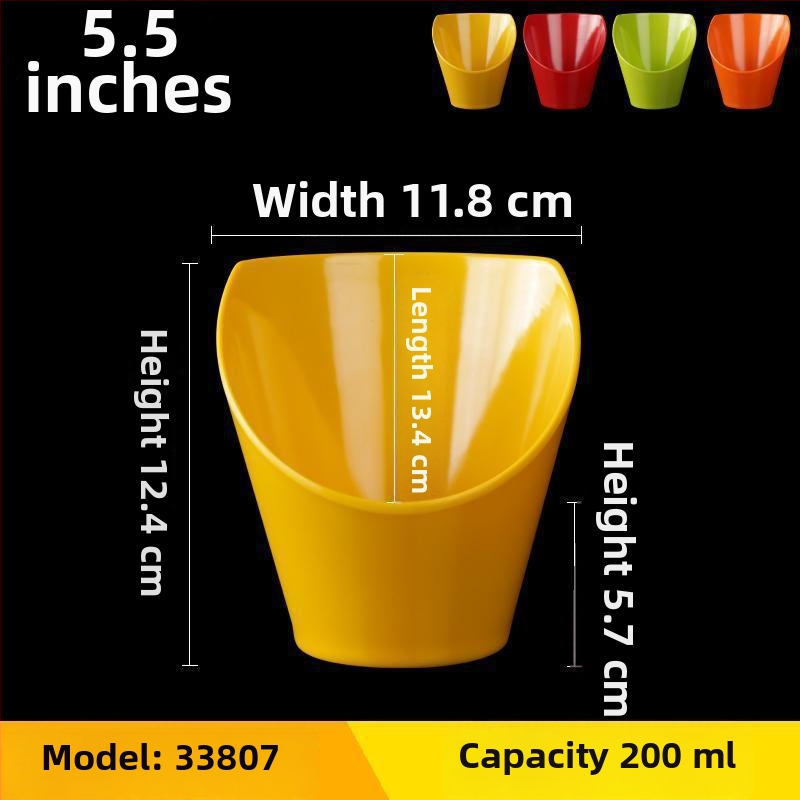 Vas melamină – în formă de extraterestru, model monocrom, finisaj glazurat, imprimare logo și posibilitate de personalizare, pentru adulți, stil simplu