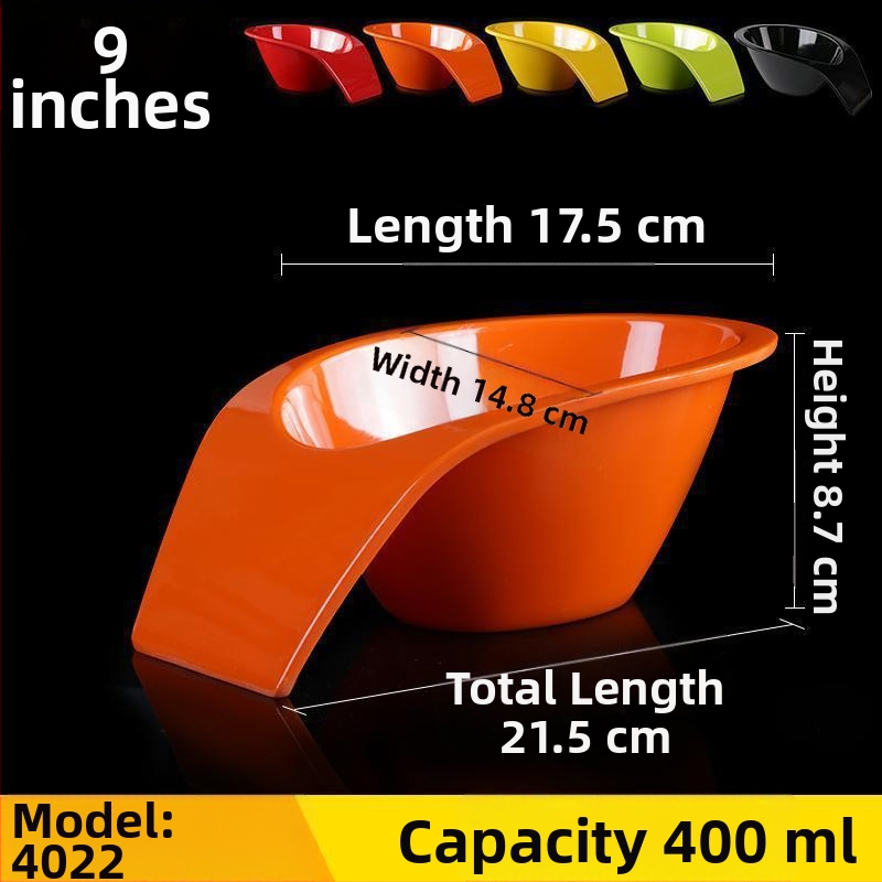 Vas melamină – în formă de extraterestru, model monocrom, finisaj glazurat, imprimare logo și posibilitate de personalizare, pentru adulți, stil simplu