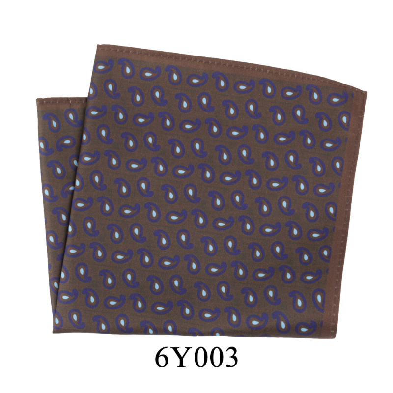 Vreckovka do saka s Paisley kvetinovým vzorom, polyesterové vlákna, jednovrstvá tkanina, večerné oblečenie