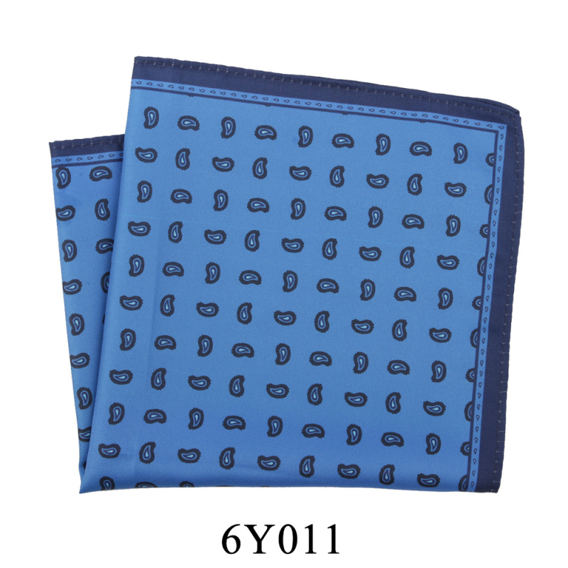 Vreckovka do saka s Paisley kvetinovým vzorom, polyesterové vlákna, jednovrstvá tkanina, večerné oblečenie