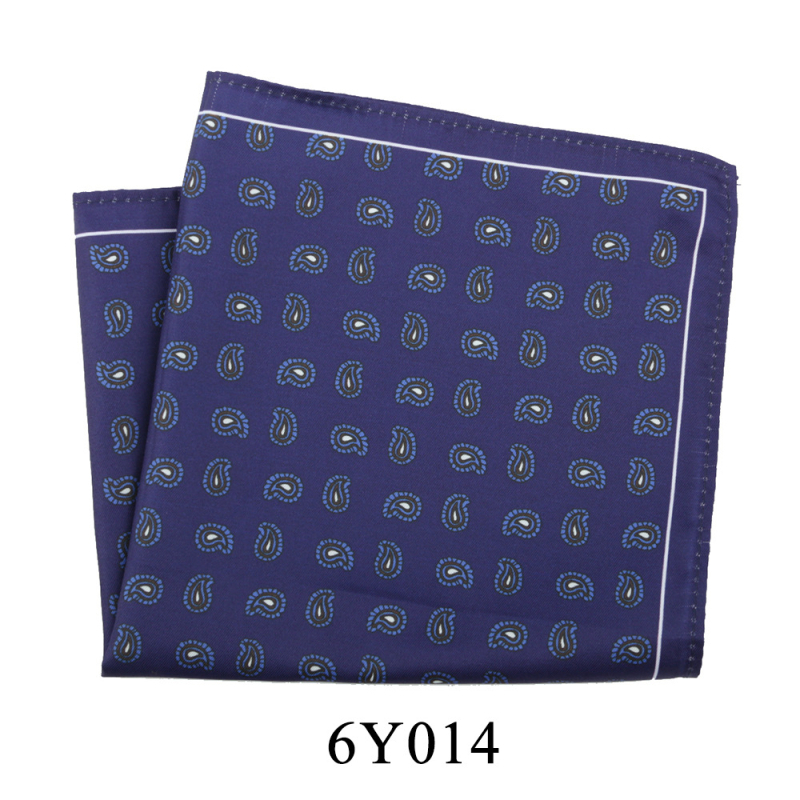 Vreckovka do saka s Paisley kvetinovým vzorom, polyesterové vlákna, jednovrstvá tkanina, večerné oblečenie