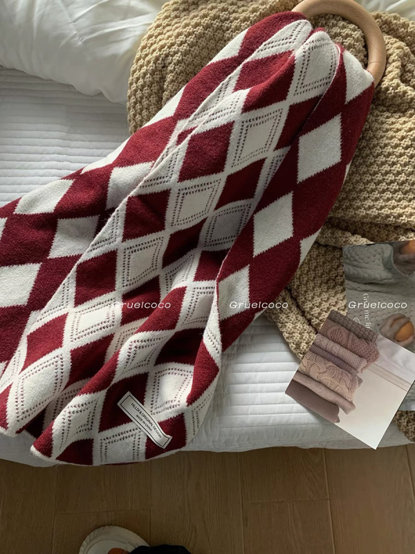 Шал – корейски стил, едноцветен плетен, топъл за зима за възрастни (Материал: акрилно влакно; Съдържание: 31–50%; Функция: поддържа топло; Сезон: зима; Стил: свеж и сладък)