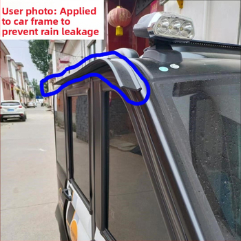 Feicheng силиконова уплътнителна лента за врати и прозорци – запечатва пролуките срещу дъжд