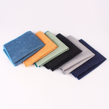 Unisex τετράγωνο μαντήλι για την τσέπη από σουέδ, μονόχρωμο, βαμμένο, επίσημο στυλ