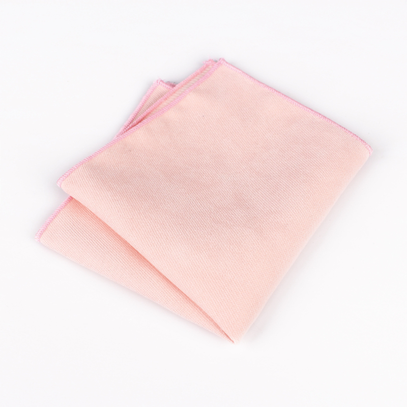 Unisex τετράγωνο μαντήλι για την τσέπη από σουέδ, μονόχρωμο, βαμμένο, επίσημο στυλ