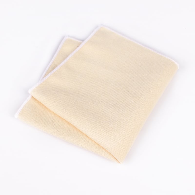 Unisex τετράγωνο μαντήλι για την τσέπη από σουέδ, μονόχρωμο, βαμμένο, επίσημο στυλ