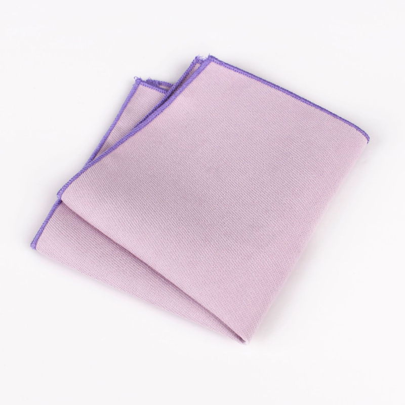 Unisex τετράγωνο μαντήλι για την τσέπη από σουέδ, μονόχρωμο, βαμμένο, επίσημο στυλ
