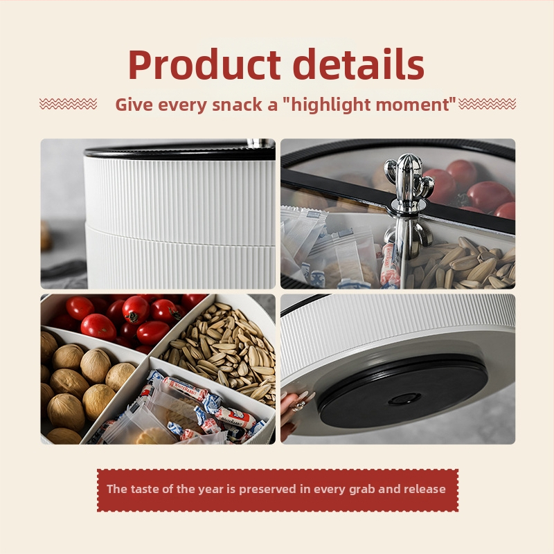 Πιατέλα φρούτων Furi, ABS υλικό, ριγέ μοτίβο, μοντέρνος μινιμαλισμός, λανσάρισμα χειμώνας 2025