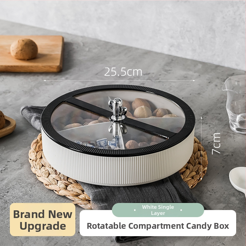 Πιατέλα φρούτων Furi, ABS υλικό, ριγέ μοτίβο, μοντέρνος μινιμαλισμός, λανσάρισμα χειμώνας 2025