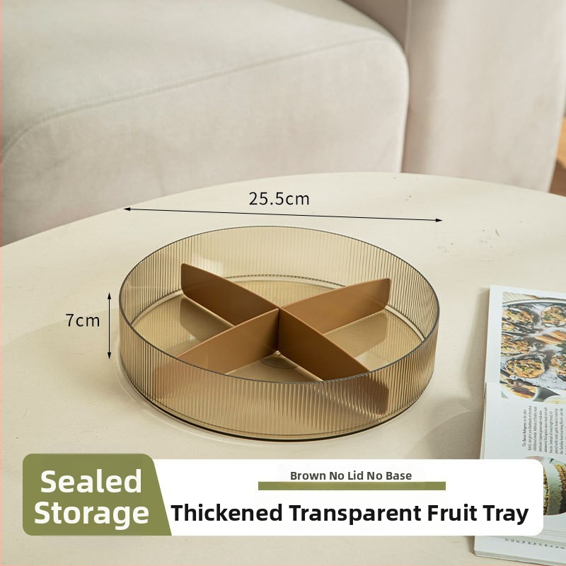 Πιατέλα φρούτων Furi, ABS υλικό, ριγέ μοτίβο, μοντέρνος μινιμαλισμός, λανσάρισμα χειμώνας 2025