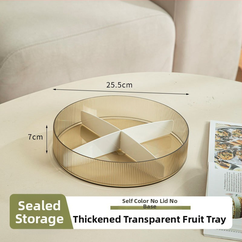 Πιατέλα φρούτων Furi, ABS υλικό, ριγέ μοτίβο, μοντέρνος μινιμαλισμός, λανσάρισμα χειμώνας 2025