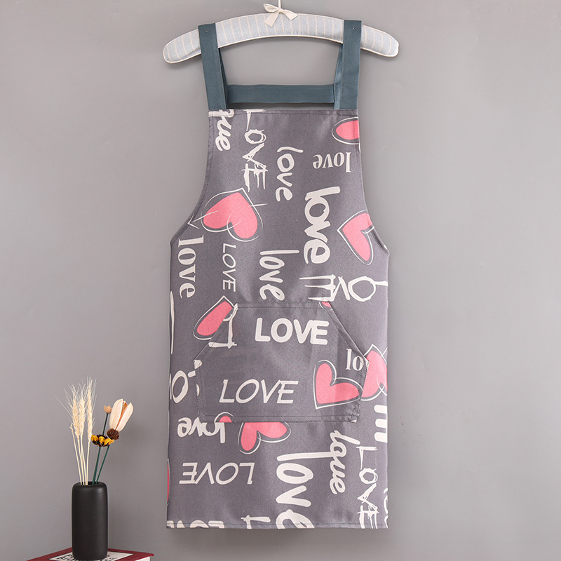 Престилка без ръкави с дантелен кант, памук със слуб текстура, двойни презрамки, устойчив на петна, модерен минимализъм