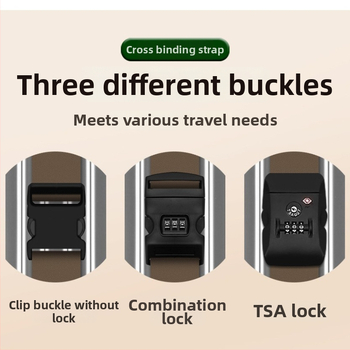 Nailonist pagasirihm — varguse vastu, maavärinetele vastupidav, koormuse vähendamine, pagasile lisatarvikud