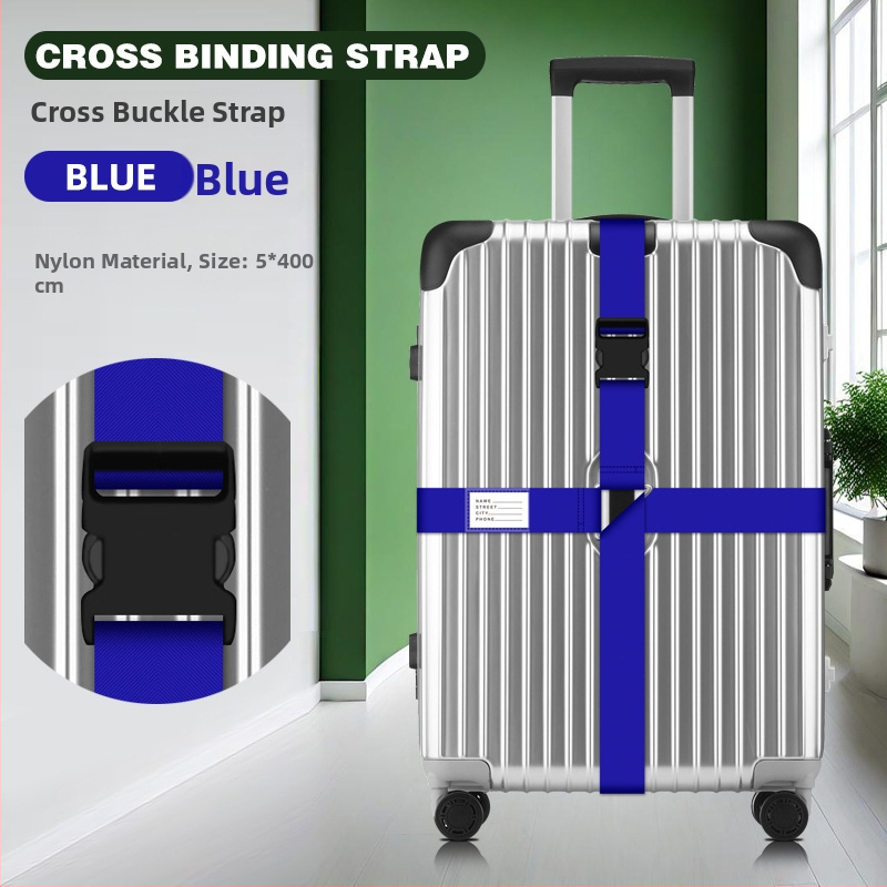 Nailonist pagasirihm — varguse vastu, maavärinetele vastupidav, koormuse vähendamine, pagasile lisatarvikud