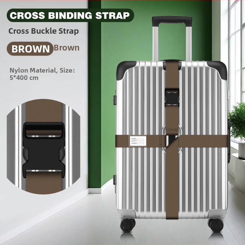 Nailonist pagasirihm — varguse vastu, maavärinetele vastupidav, koormuse vähendamine, pagasile lisatarvikud