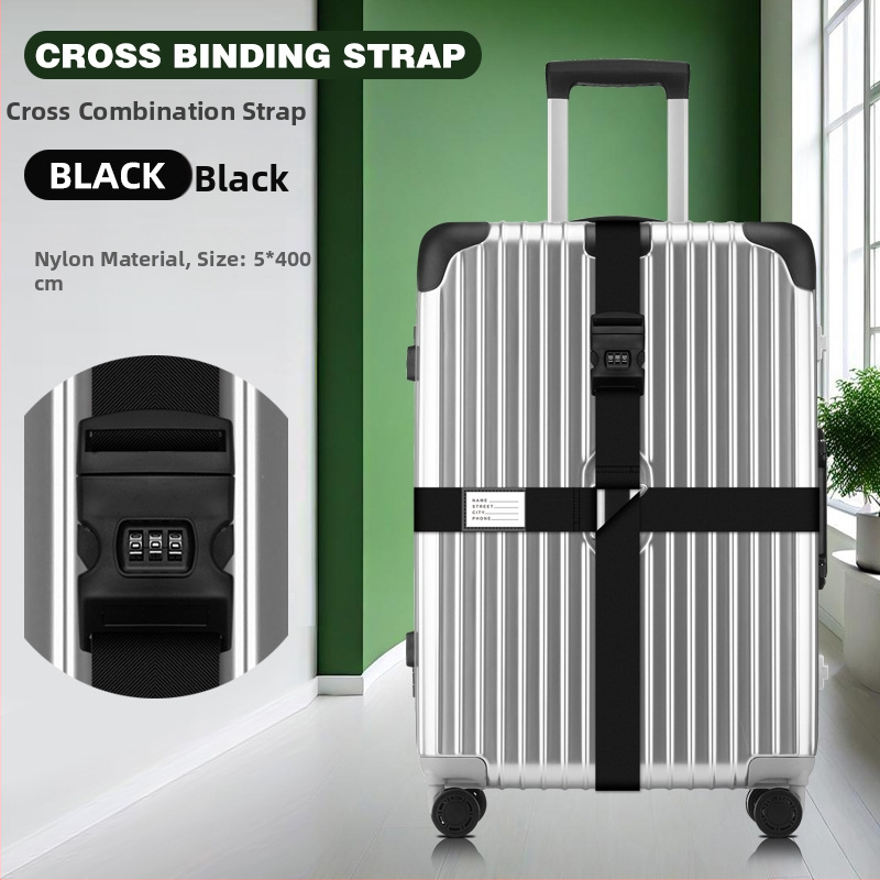 Nailonist pagasirihm — varguse vastu, maavärinetele vastupidav, koormuse vähendamine, pagasile lisatarvikud