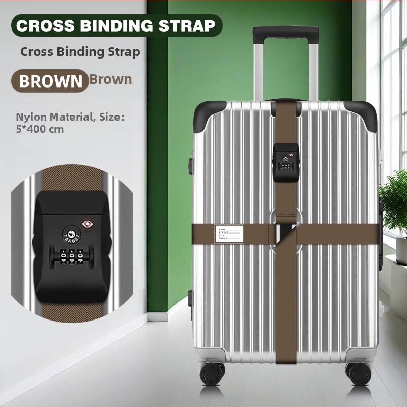 Nailonist pagasirihm — varguse vastu, maavärinetele vastupidav, koormuse vähendamine, pagasile lisatarvikud