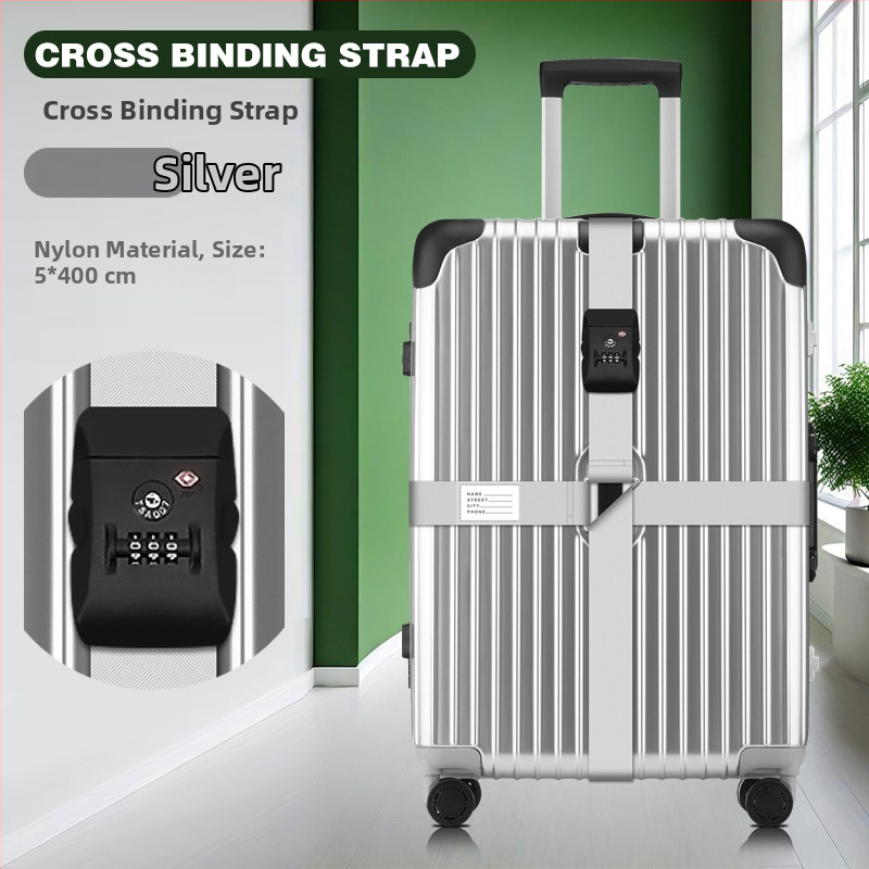 Nailonist pagasirihm — varguse vastu, maavärinetele vastupidav, koormuse vähendamine, pagasile lisatarvikud