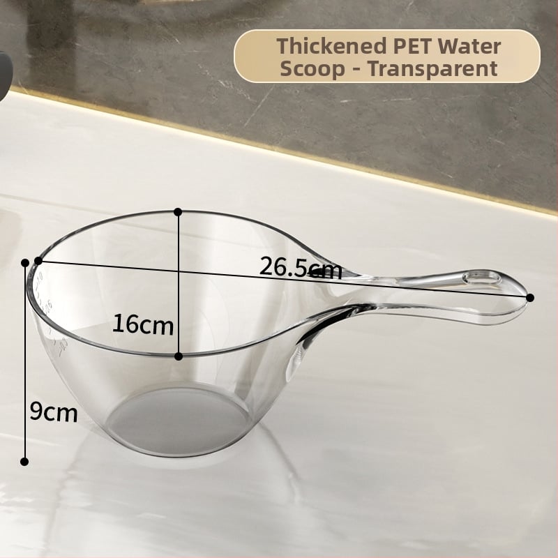 Beiduoyang PET Îngroșat cu Mâner Lung – Lingură de Apă pentru Acasă, pentru Adulți, Personalizabil, Calitate Premium