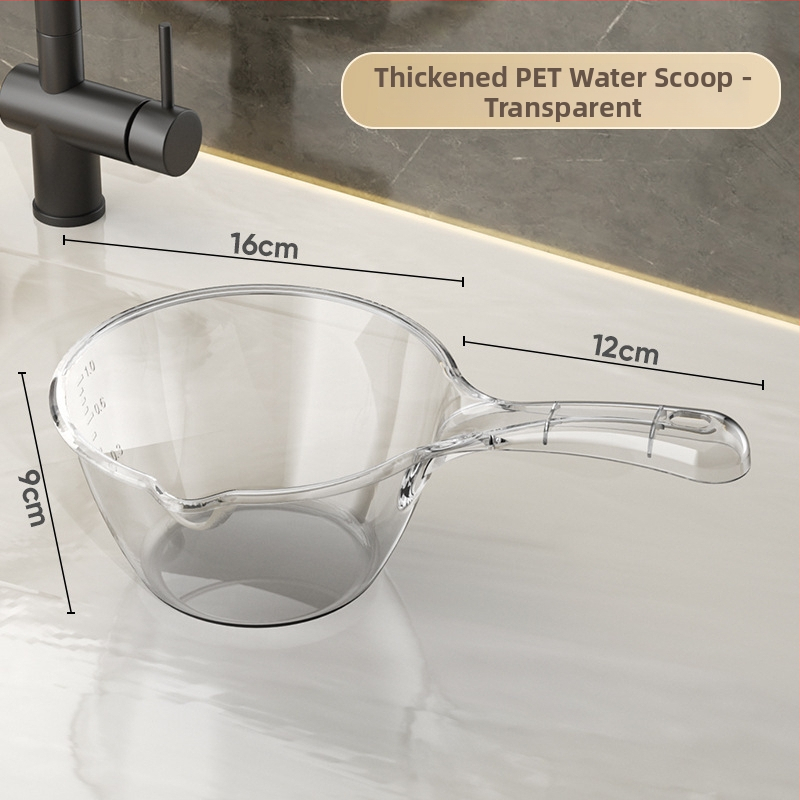 Beiduoyang PET Îngroșat cu Mâner Lung – Lingură de Apă pentru Acasă, pentru Adulți, Personalizabil, Calitate Premium