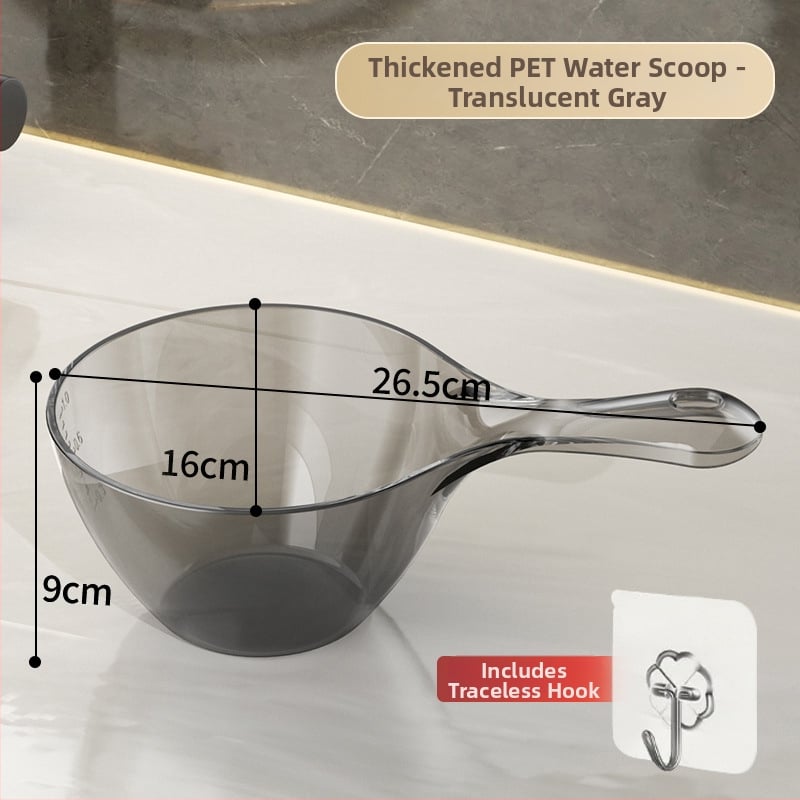 Beiduoyang PET Îngroșat cu Mâner Lung – Lingură de Apă pentru Acasă, pentru Adulți, Personalizabil, Calitate Premium