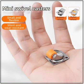 Мебелни ролки безшумни със TPE гуми и стоманени лагери, модел TPE Furniture Silent Rollers, марка 3T8O, подходящи за преместване на различни мебели