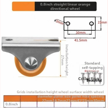 Мебелни ролки безшумни със TPE гуми и стоманени лагери, модел TPE Furniture Silent Rollers, марка 3T8O, подходящи за преместване на различни мебели