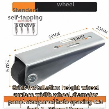 Мебелни ролки безшумни със TPE гуми и стоманени лагери, модел TPE Furniture Silent Rollers, марка 3T8O, подходящи за преместване на различни мебели