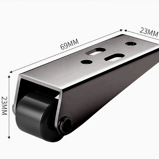 Мебелни ролки безшумни със TPE гуми и стоманени лагери, модел TPE Furniture Silent Rollers, марка 3T8O, подходящи за преместване на различни мебели