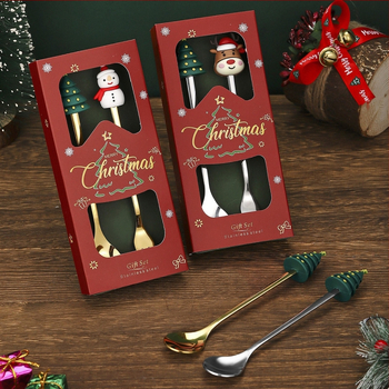 Set din două piese: furculițe și linguri din oțel inoxidabil 410, finisaj oglindă, realizat manual, imprimare logo disponibil