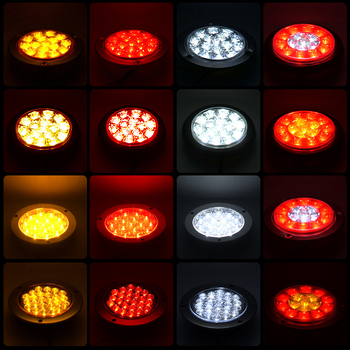 CIMC LED hátsó lámpa, 12–24V, 6000K, univerzális teherautó/van kompatibilitás