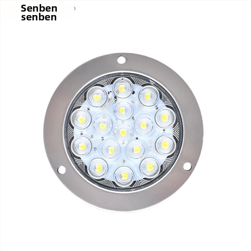 CIMC LED galinis žibintas, 12–24V, 6000K, universalus suderinamumas su sunkvežimiais ir mikroautobusais